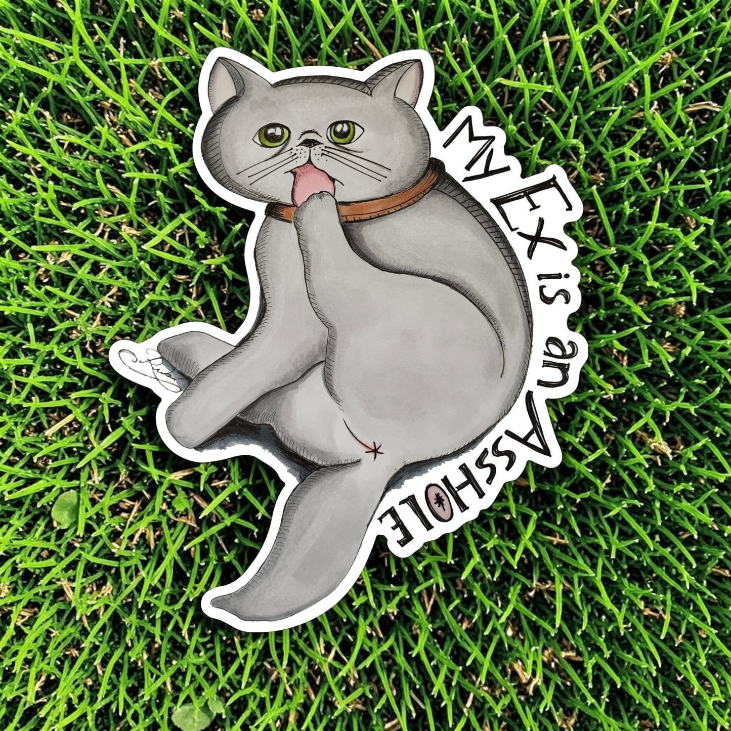My Ex Sticker | Waterproof & Weatherproof Vinyl