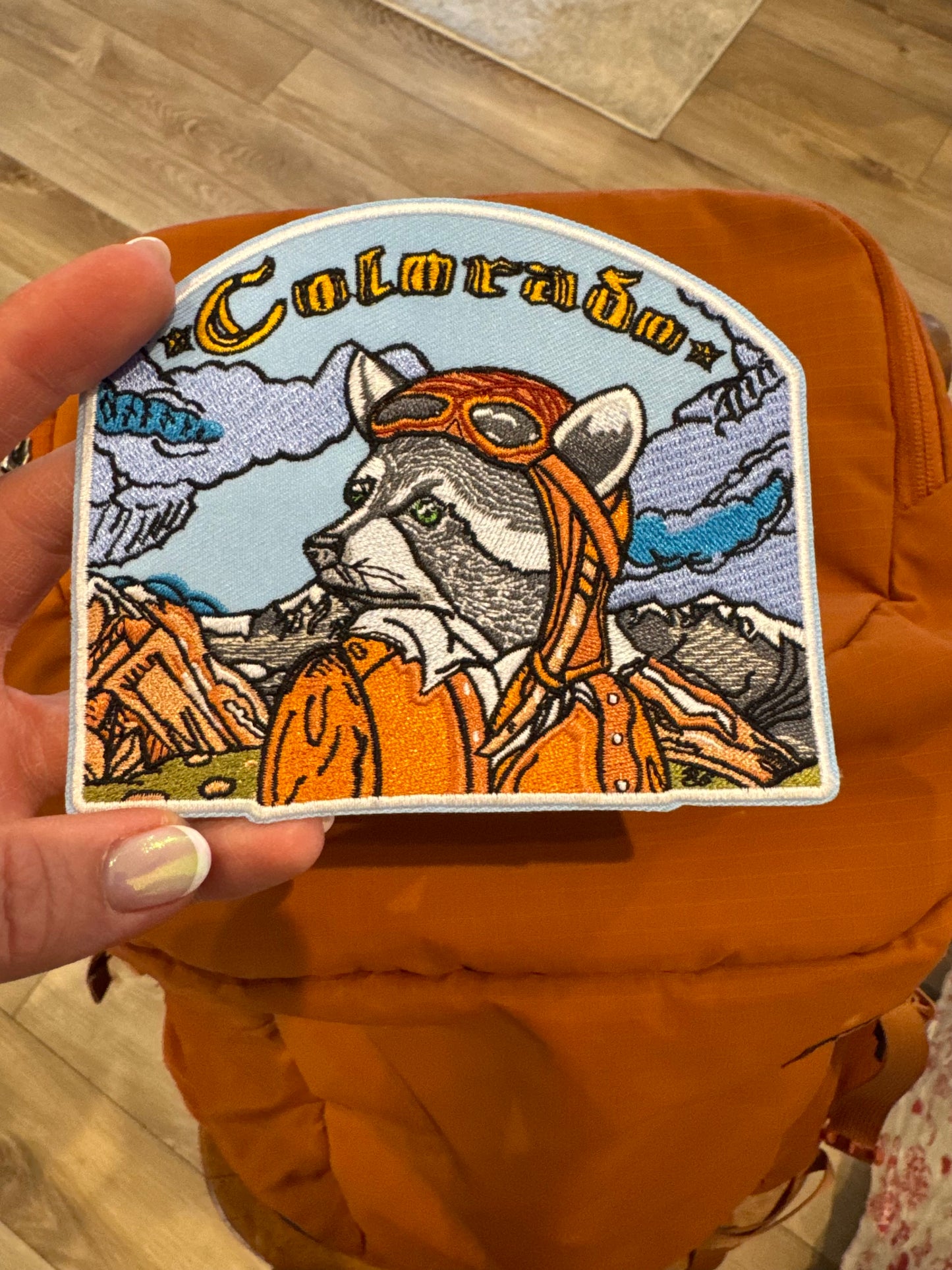 Colorado Aviator Patch | Heat-Adhesive Embroidered Patch