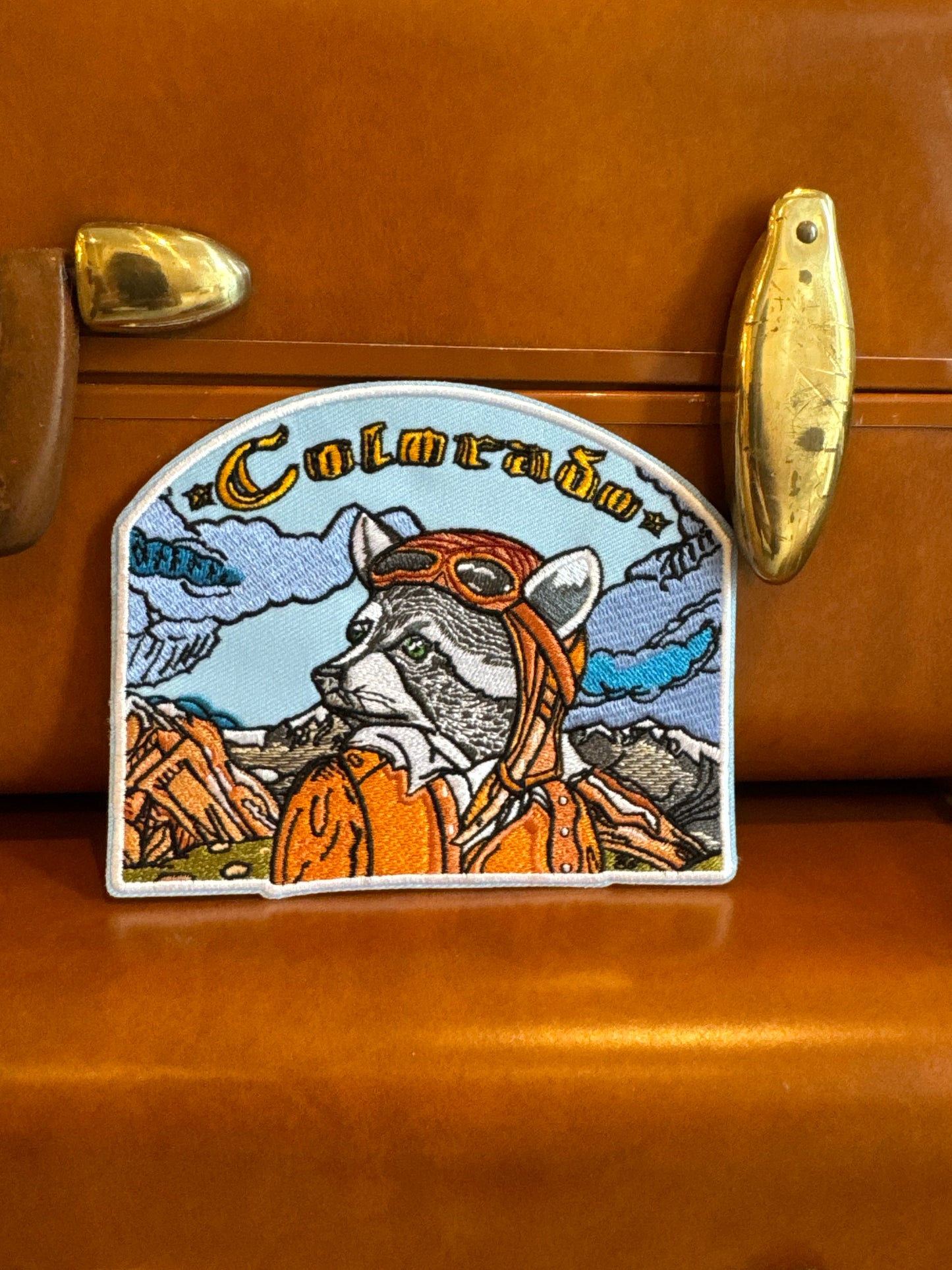 Colorado Aviator Patch | Heat-Adhesive Embroidered Patch