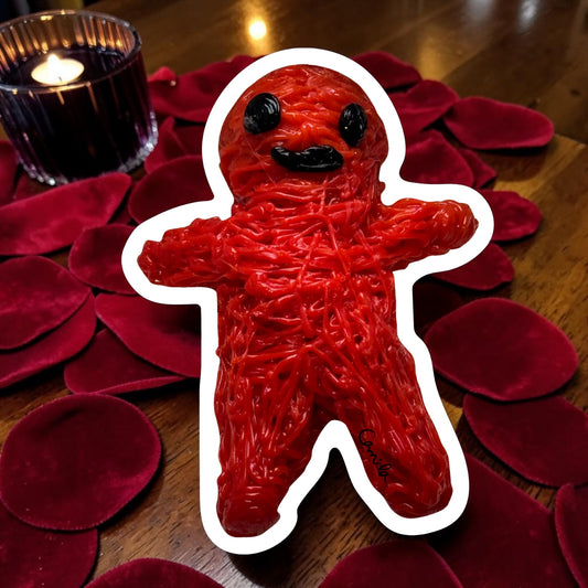 Tangled String Doll Sticker | Waterproof & Weatherproof Vinyl