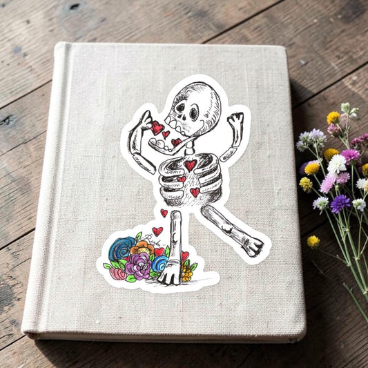 Love to the Bones Sticker  | Waterproof & Weatherproof Vinyl