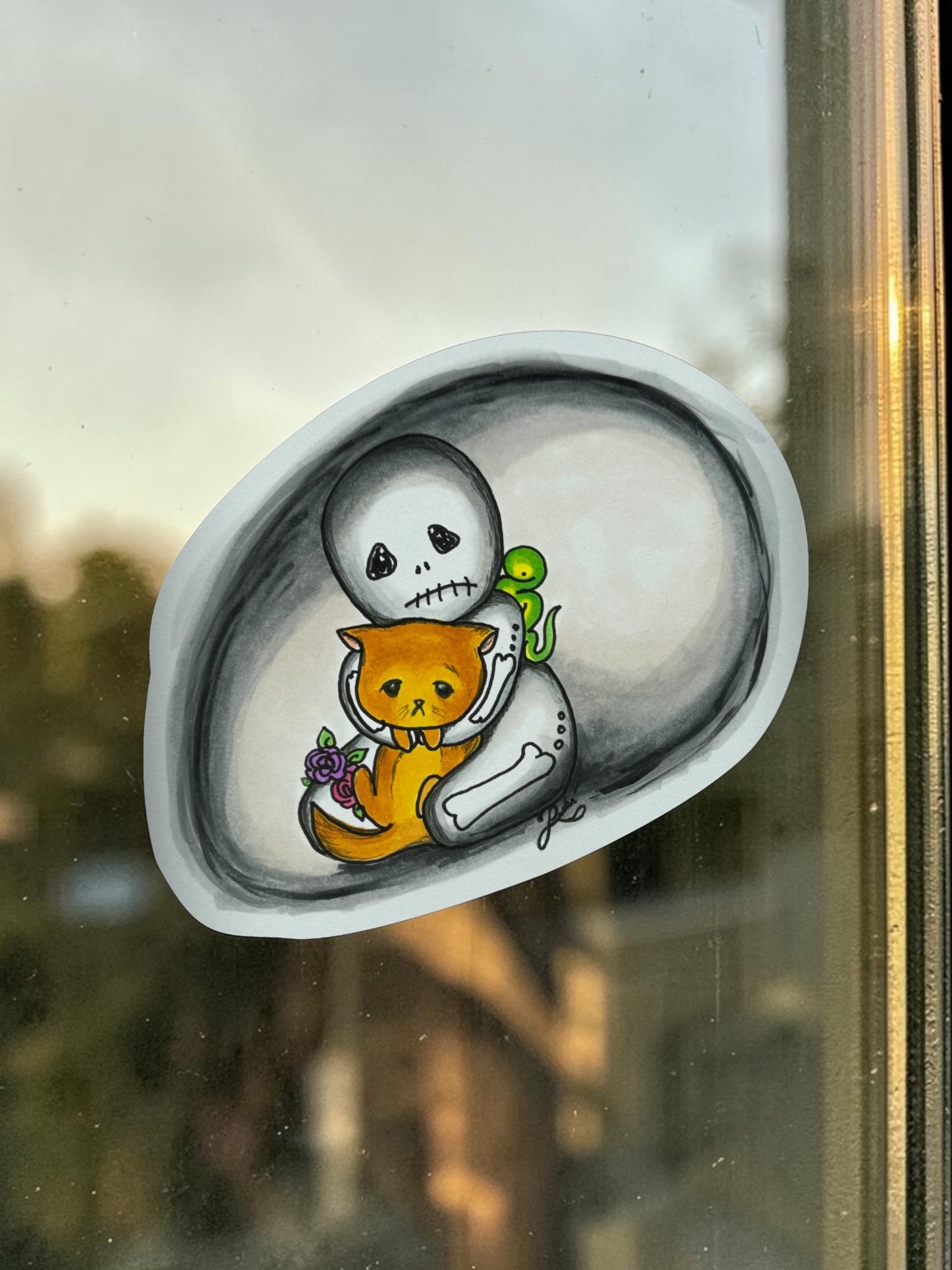 When The Storm Comes Sticker  | Waterproof & Weatherproof Vinyl