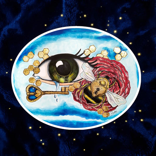 Keeper of Secrets Sticker | Waterproof & Weatherproof Vinyl
