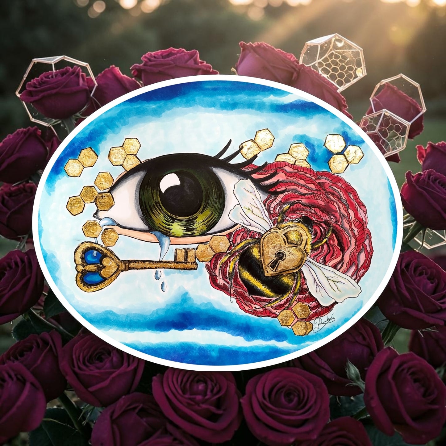 Keeper of Secrets Sticker | Waterproof & Weatherproof Vinyl