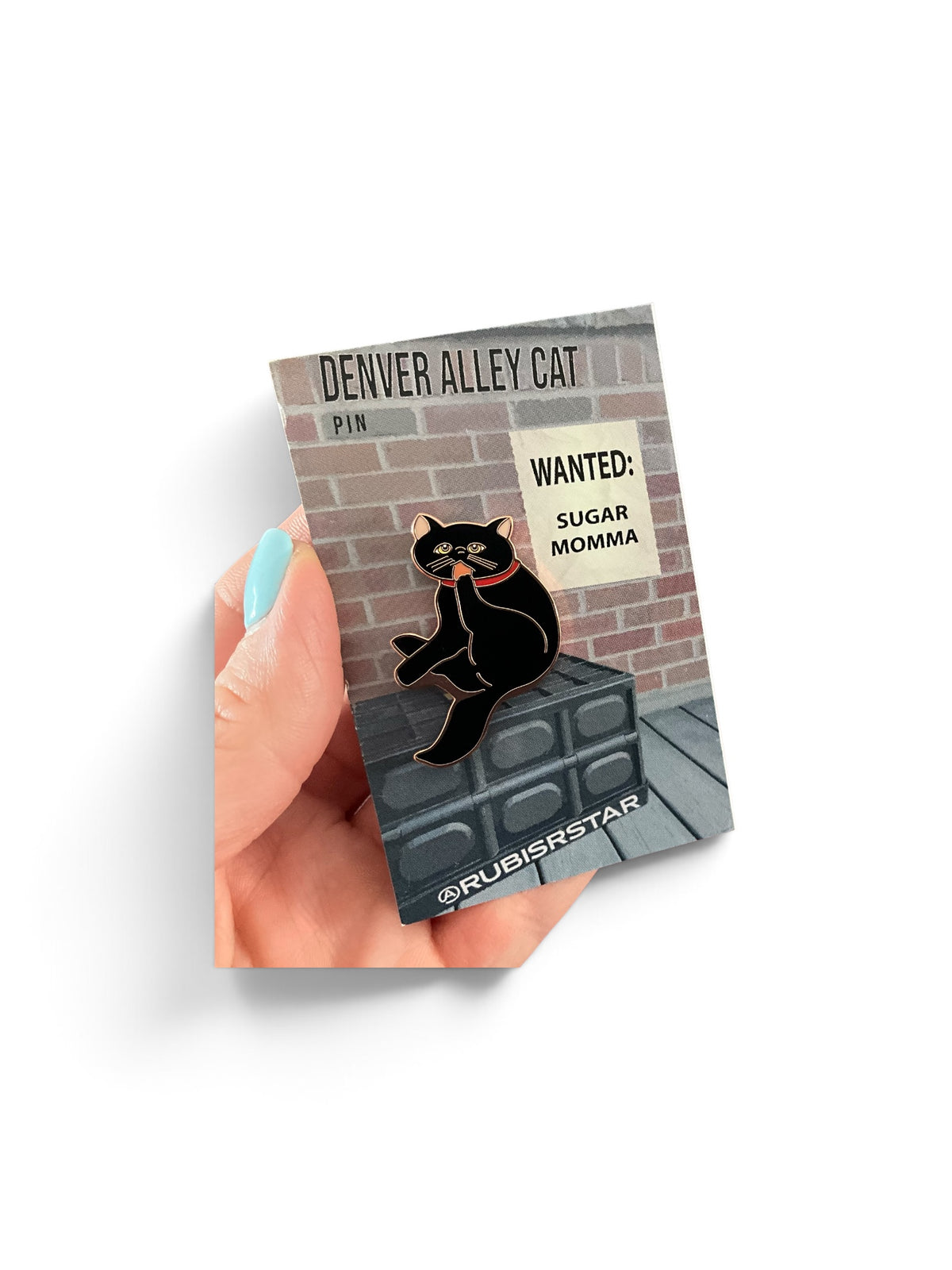 Black Cat | Hard Enamel Pin – Double Clutch