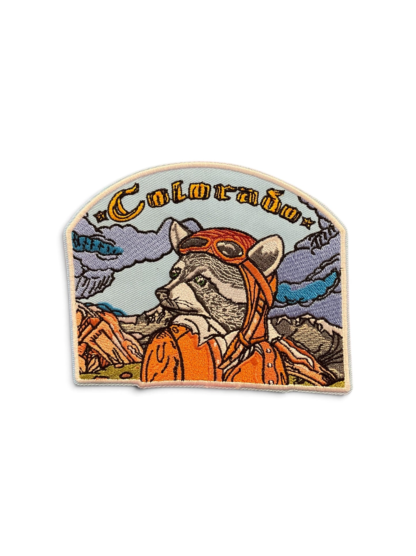 Colorado Aviator Patch | Heat-Adhesive Embroidered Patch