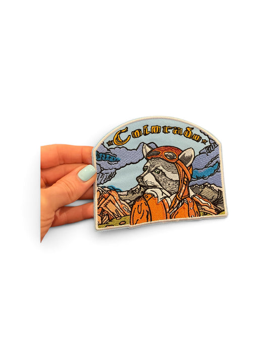 Colorado Aviator Patch | Heat-Adhesive Embroidered Patch