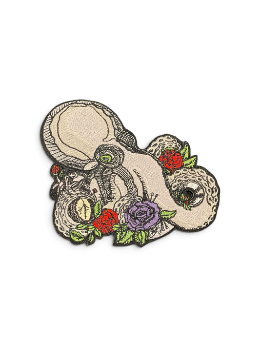 Octopus Patch | Heat-Adhesive Embroidered Patch