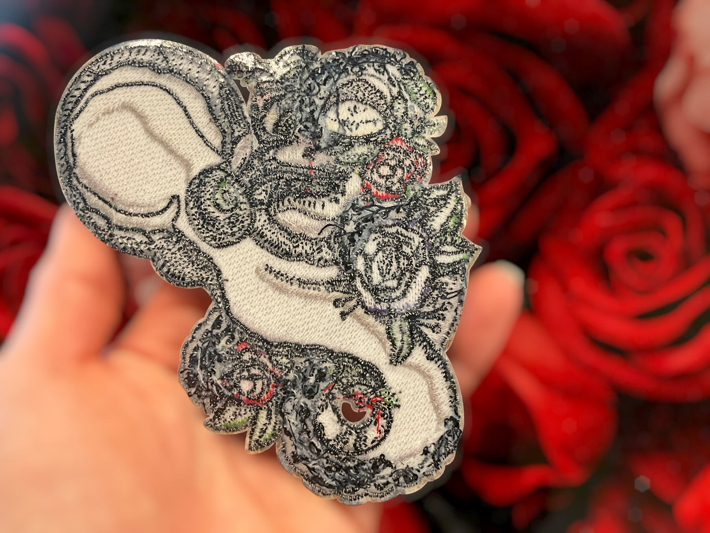 Octopus Patch | Heat-Adhesive Embroidered Patch